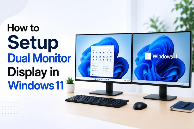 How to Setup Dual Monitor Display in Windows 11 (Step-by-Step Guide) how to turn off site suggested ads in chrome