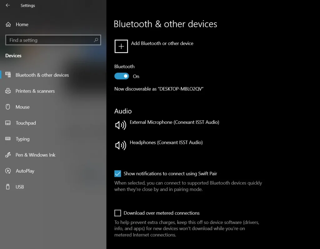 turn on bluetooth on your laptop1