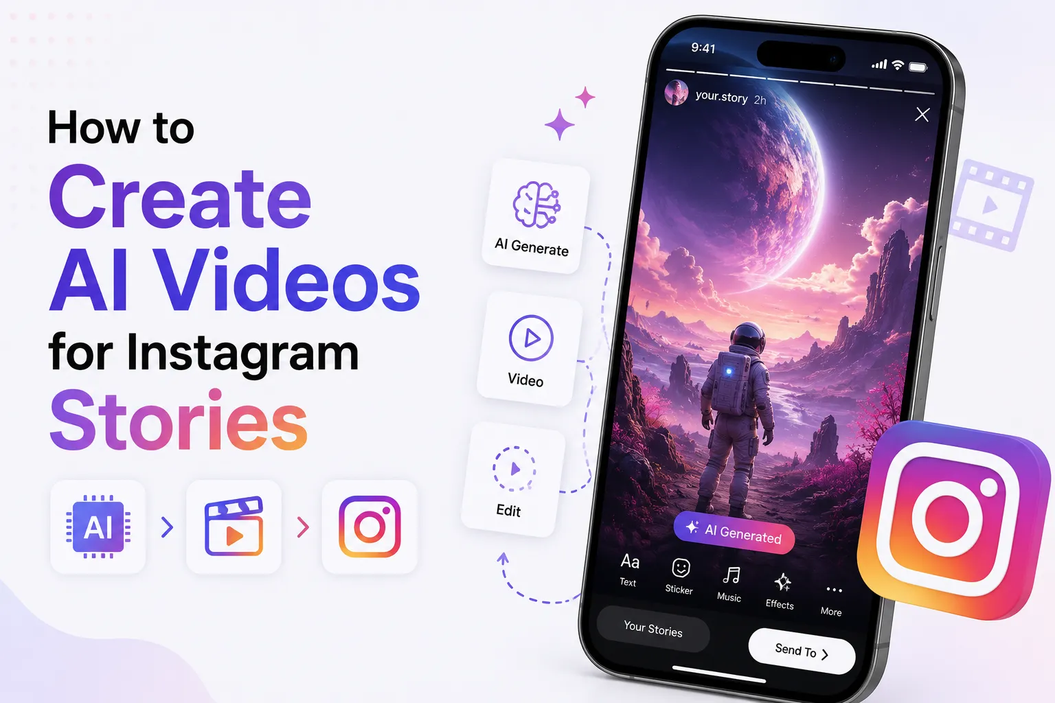create ai videos meta instagram