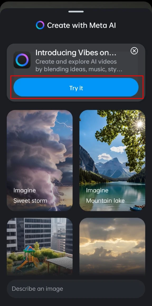 create ai videos meta instagram 2