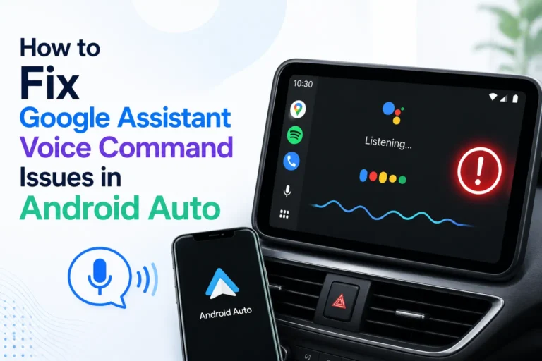 Why Google Assistant or Gemini May Not Respond in Android Auto fix google assistant voice commands android auto