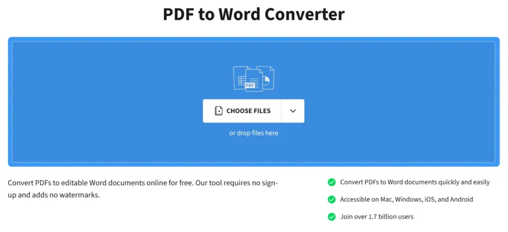 smallpdf pdf to word