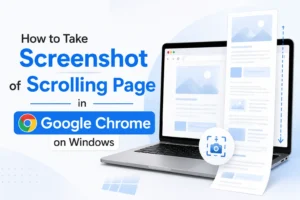 How to Take Screenshot of Scrolling Page in Google Chrome on Windows
