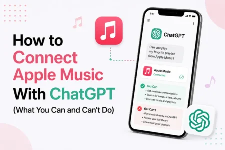 connect apple music with chatgpt