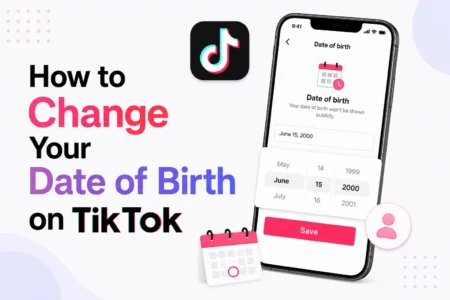 how to change date of birth on tiktok