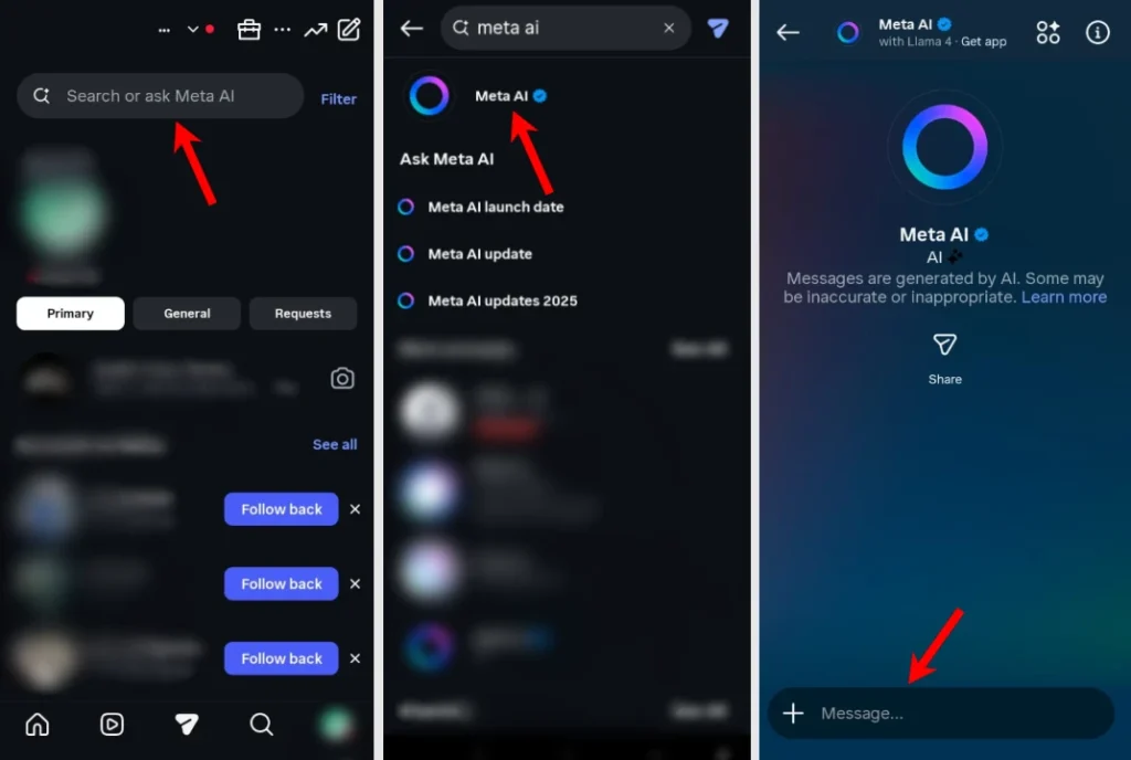how to get meta ai on instagram 2