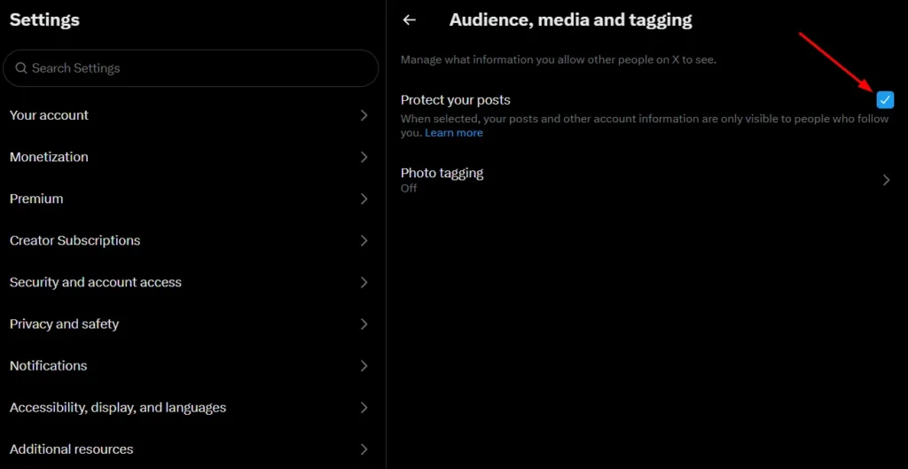 how to hide likes on twitter x 1