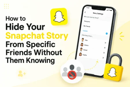 how to hide snapchat stories from friends