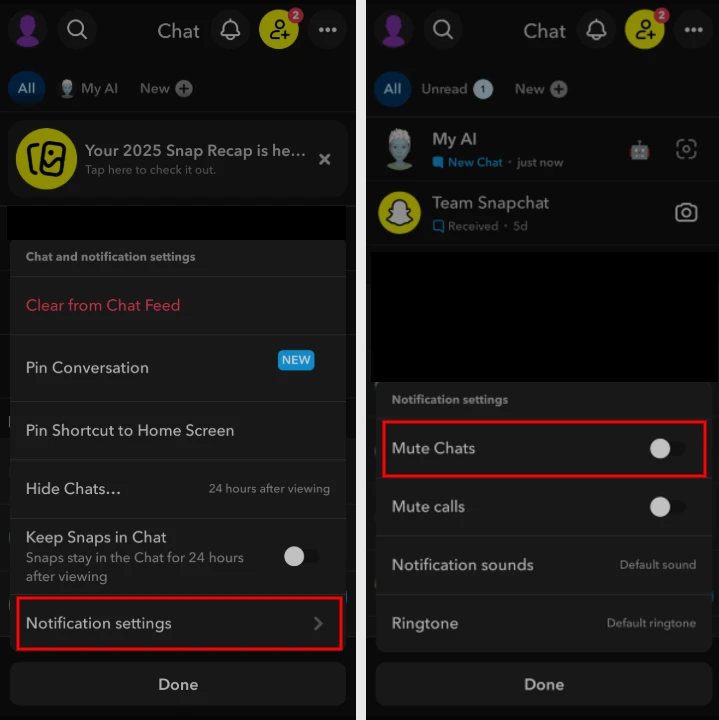 how to remove my ai from snapchat 2