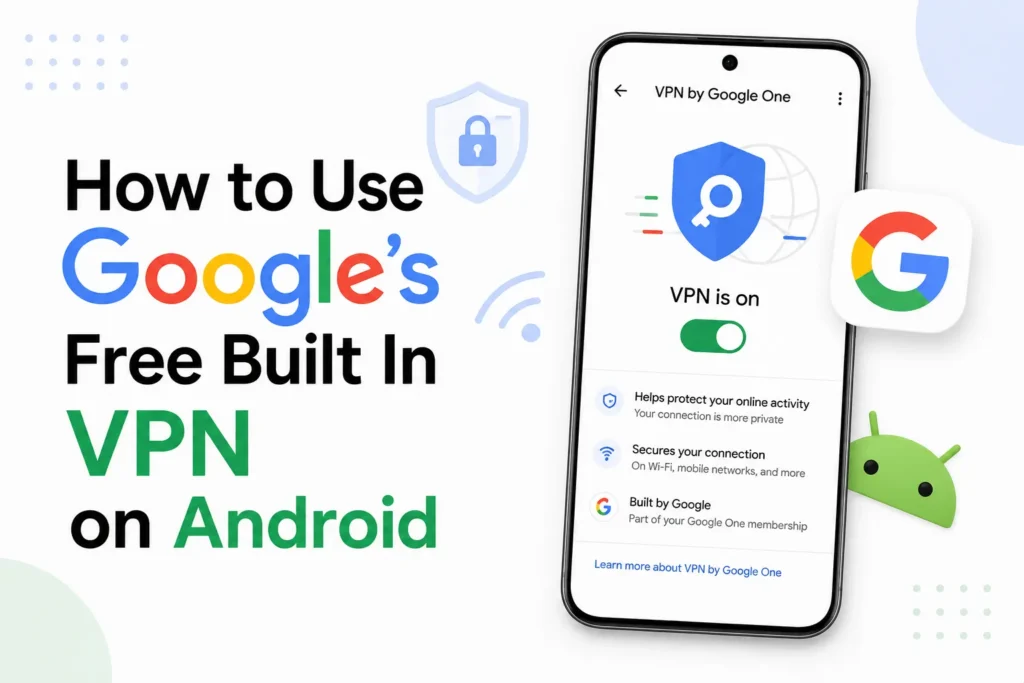 how to use google free vpn