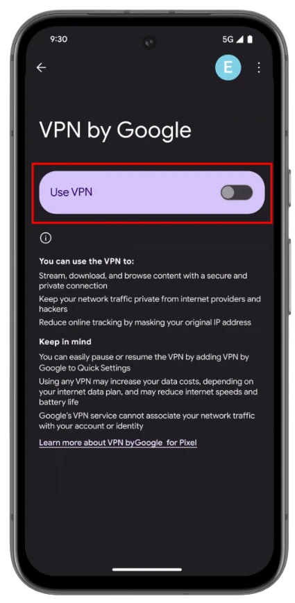 how to use google free vpn 4
