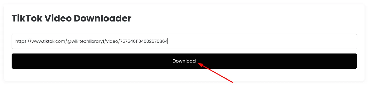 Click Download button