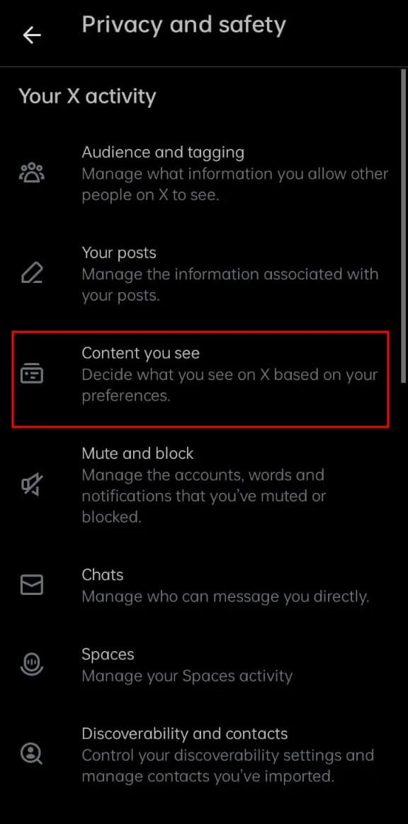 turn off age restriction on x twitter 4