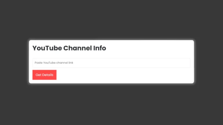youtube channel age checker