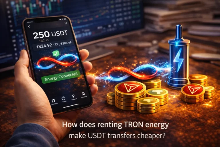 how does renting tron energy make usdt transfers cheaper