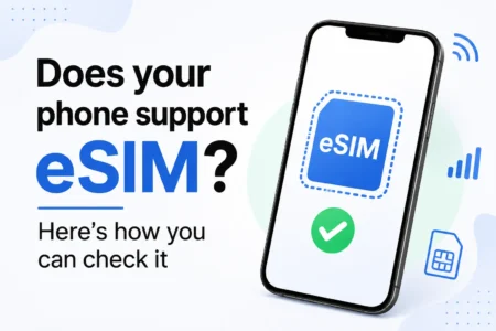 how to check phone esim support