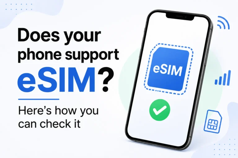 how to check phone esim support