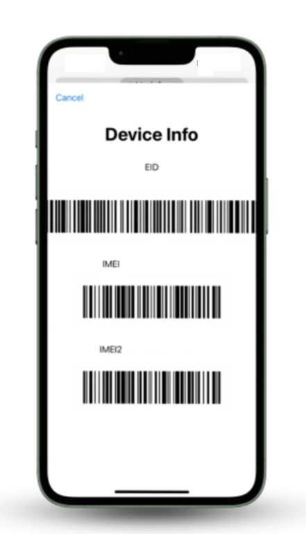 how to check phone esim support 5