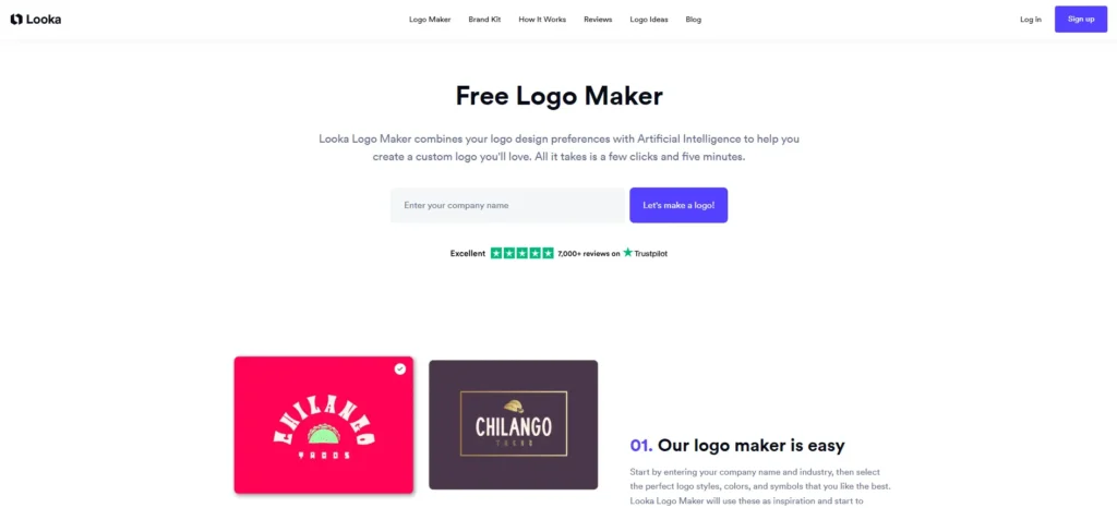 looka logo maker