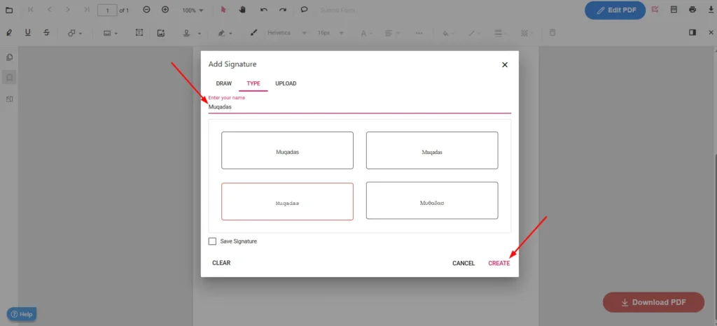pdfgear pdf add signature 1