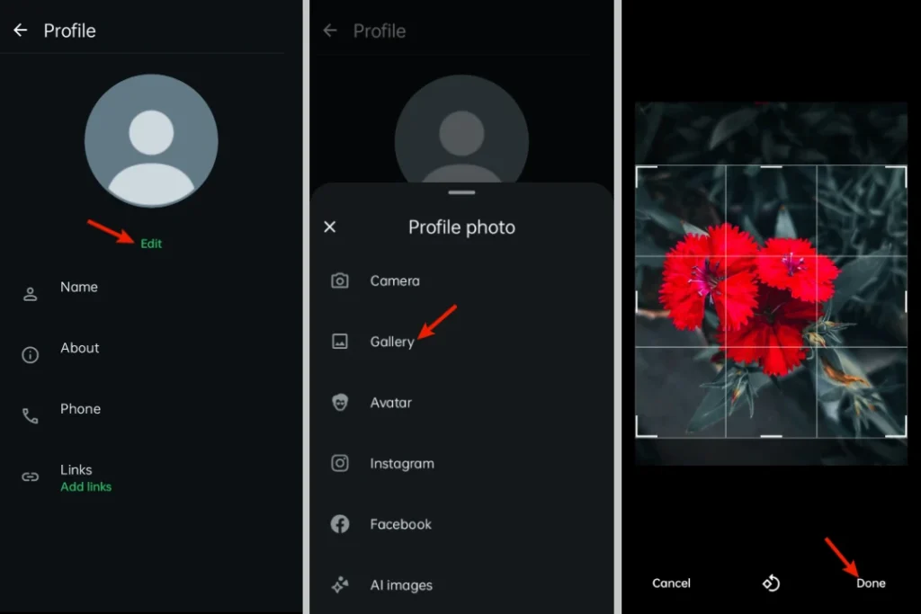 put full picture on whatsapp profile without cropping 2