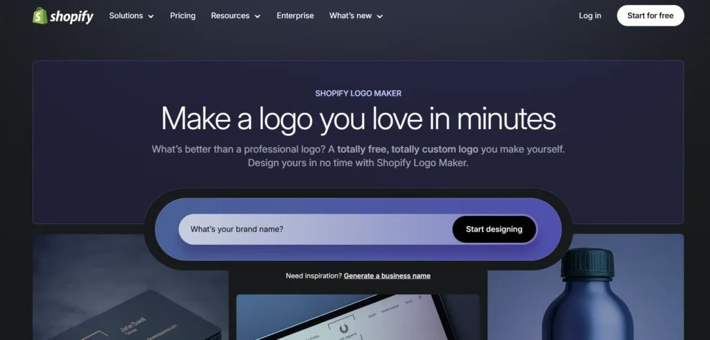 shopify logo maker