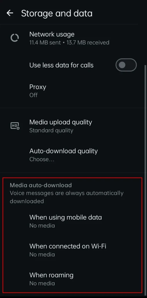 stop whatsapp from saving photos android 1