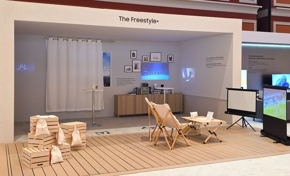 the freestyle portable projector
