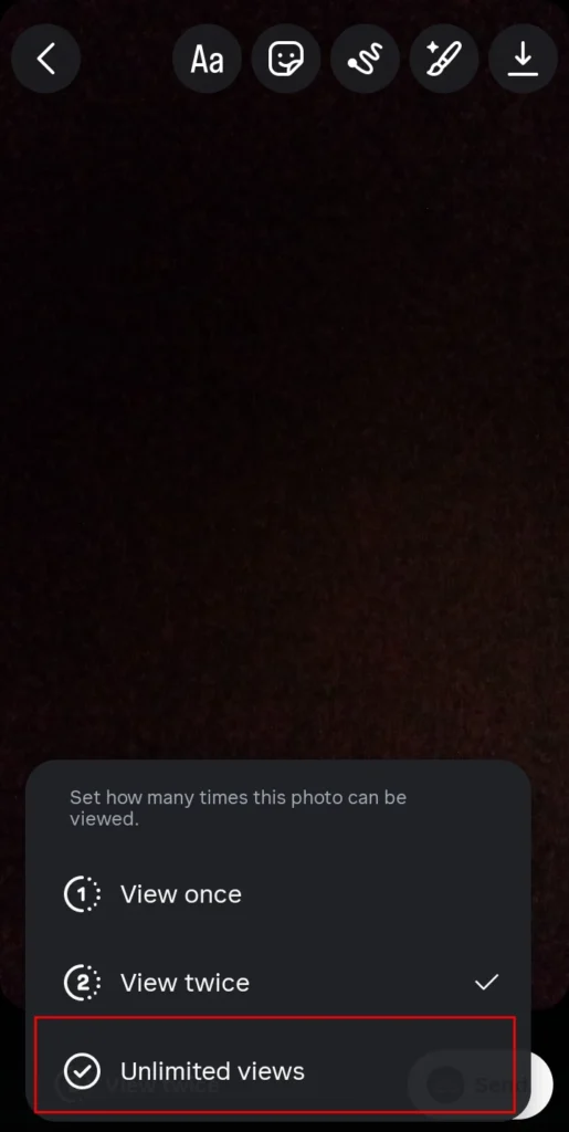 turn off disappearing messages instagram 2