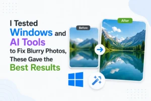 unblur image windows pc
