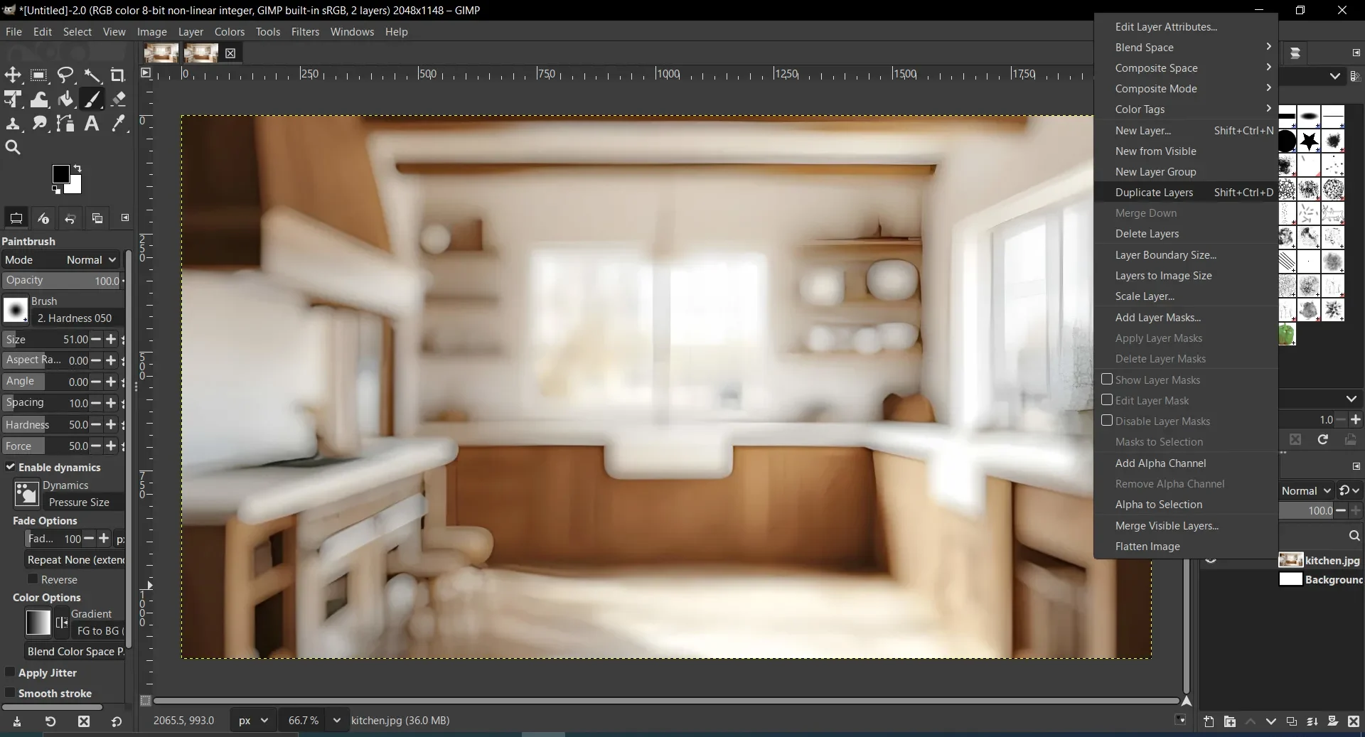 use gimp for free advanced editing 2