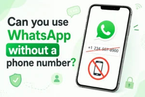 whatsapp without phone number