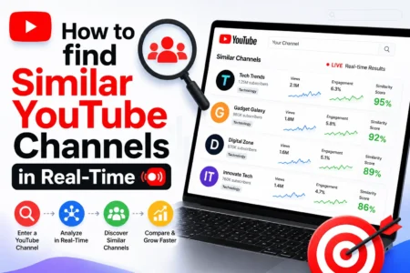 find similar youtube channels similartube ai