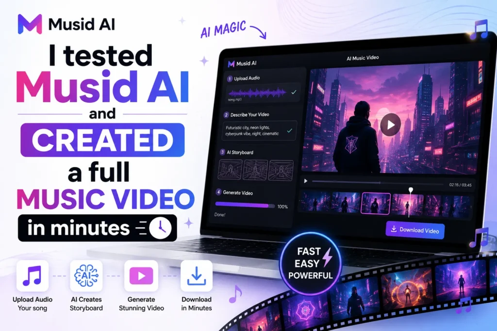 generate music videos with musid ai