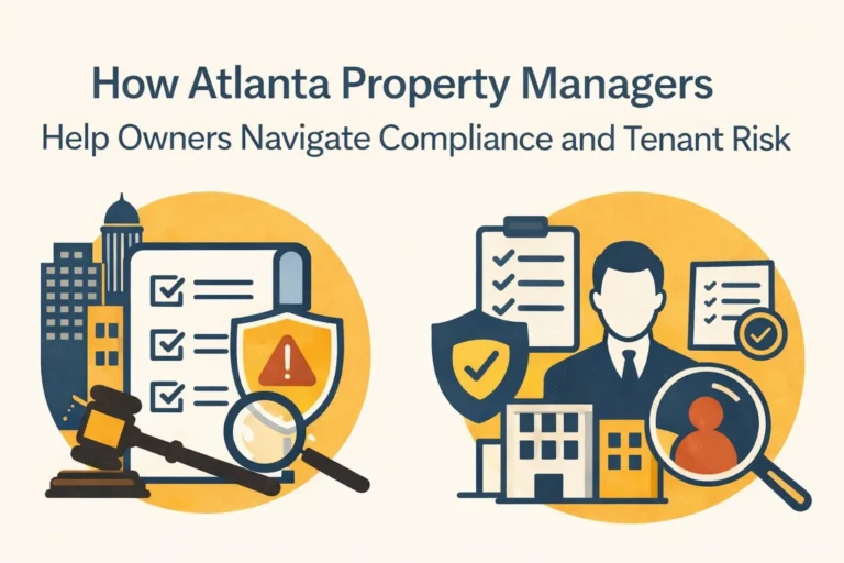 how atlanta property managers help owners navigate compliance and tenant risk