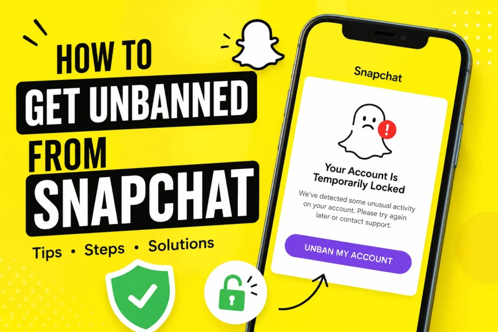 How to Get Unbanned from Snapchat how to get unbanned from snapchat