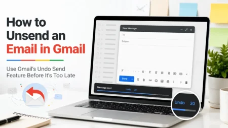how to unsend email in gmail