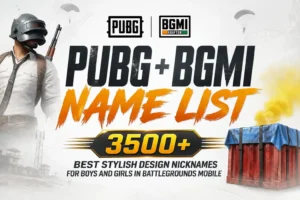 bgmi pubg mobile stylish names