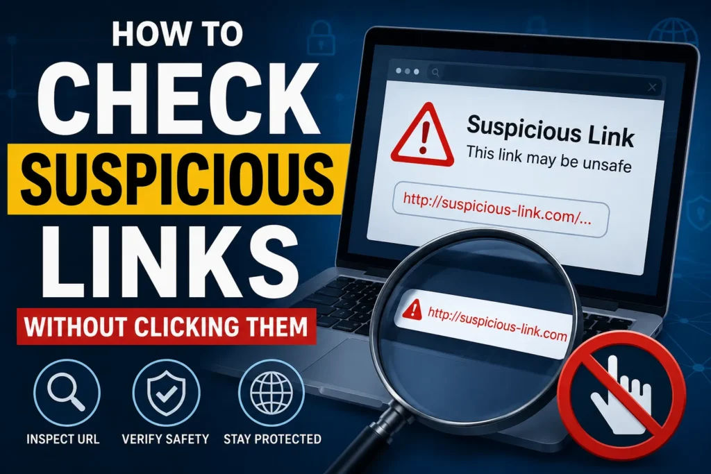 How to check suspicious links without clicking them check suspicious links without clicking