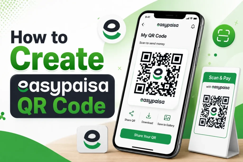 How to Create Easypaisa QR Code how to create easypaisa qr code