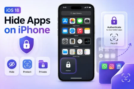 how to unhide apps on iphone