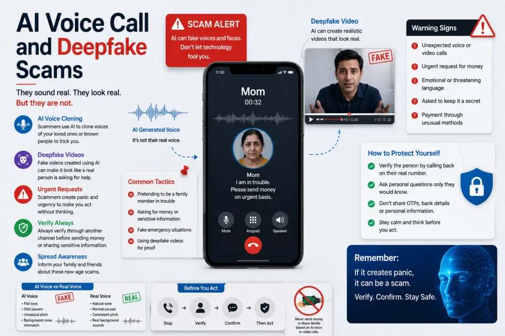 ai voice call and deepfake scams