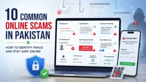 Cybercrime in Pakistan: 10 common online scams and how to protect yourself