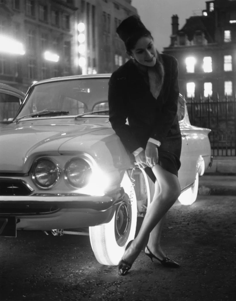 goodyear glowing tires 1961