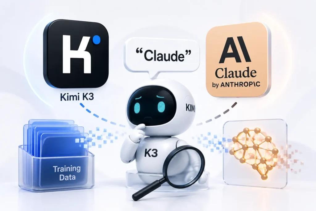 Kimi K3 called itself “Claude”: Is Moonshot AI’s model secretly trained on Anthropic’s data? kimi k3 claude identity distillation controversy