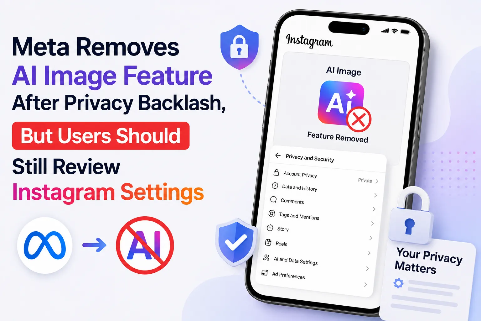 meta removes ai image feature privacy concerns