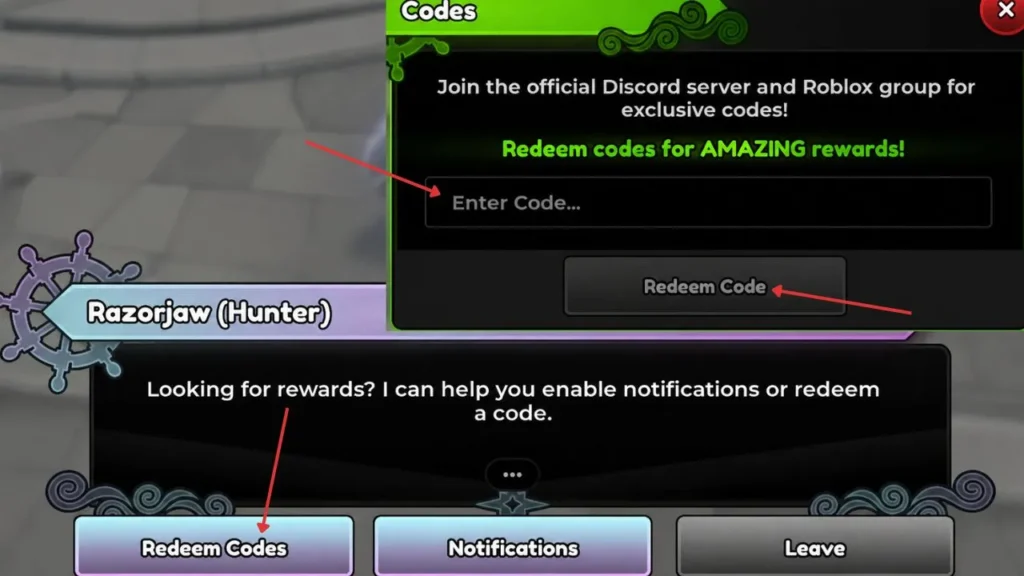 roblox anime expeditions codes redeem in game
