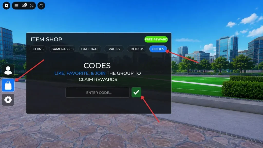 roblox flag football codes redeem