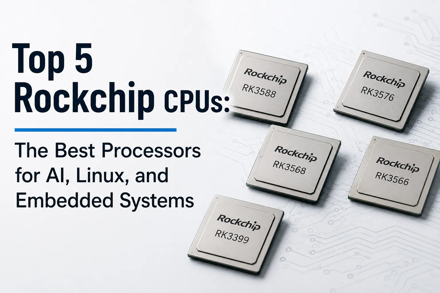Top 5 Rockchip CPUs in 2026: The Best Processors for AI, Linux, and Embedded Systems