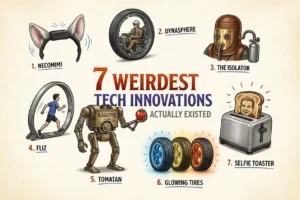7 Weirdest Tech Innovations in History That Actually Existed